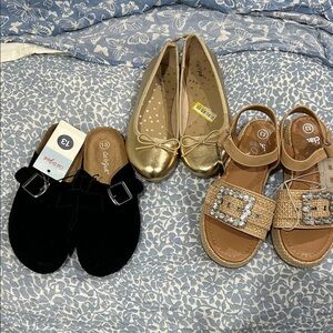 Girls shoes lot of 3 size 13 Target shoes